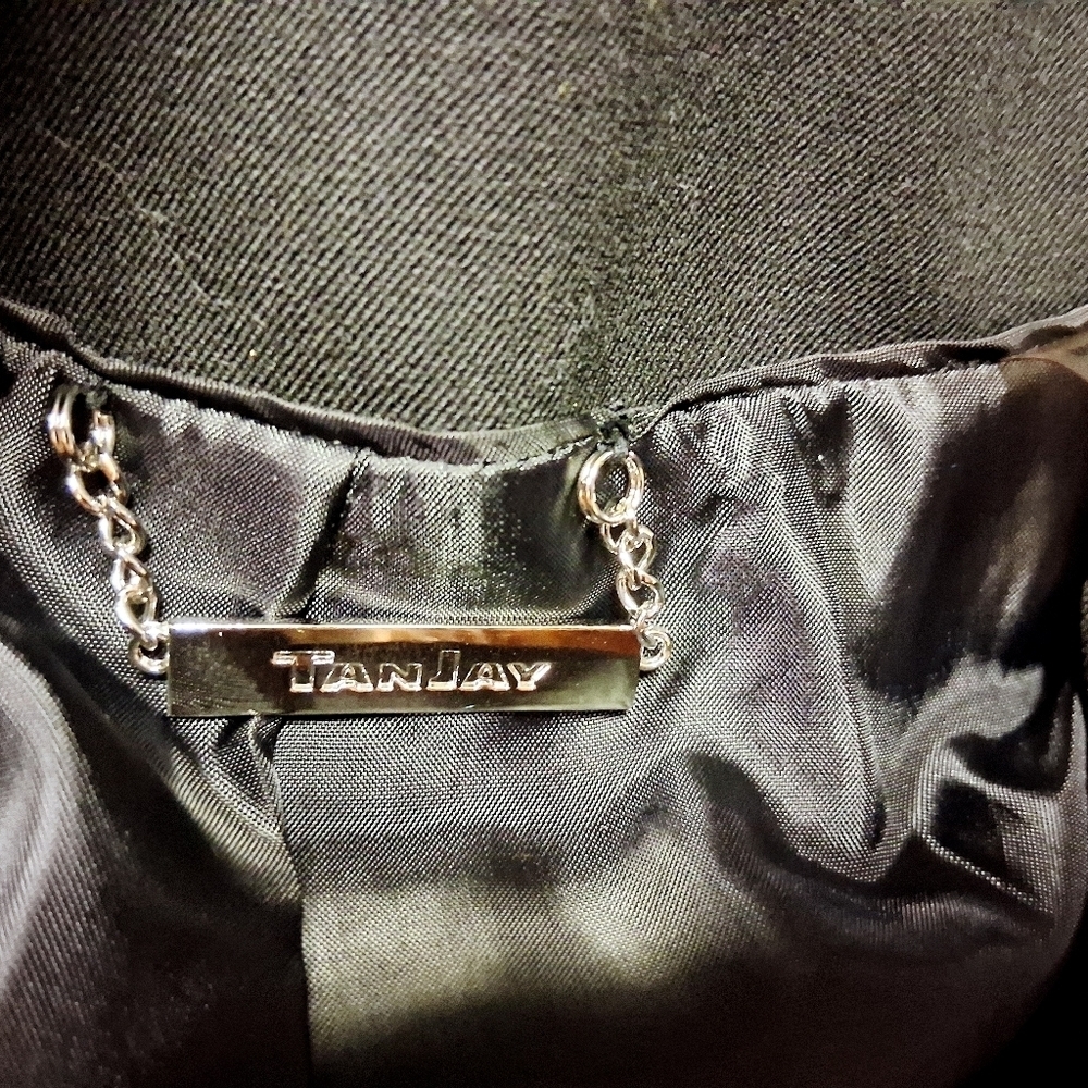 TanJay Vintage Black Women's Blazer - Picture 4 of 4